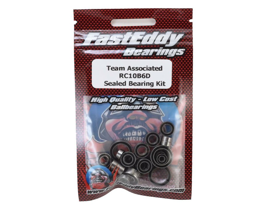 Parts * | Fasteddy Associated Rc10 B6D Sealed Bearing Kit