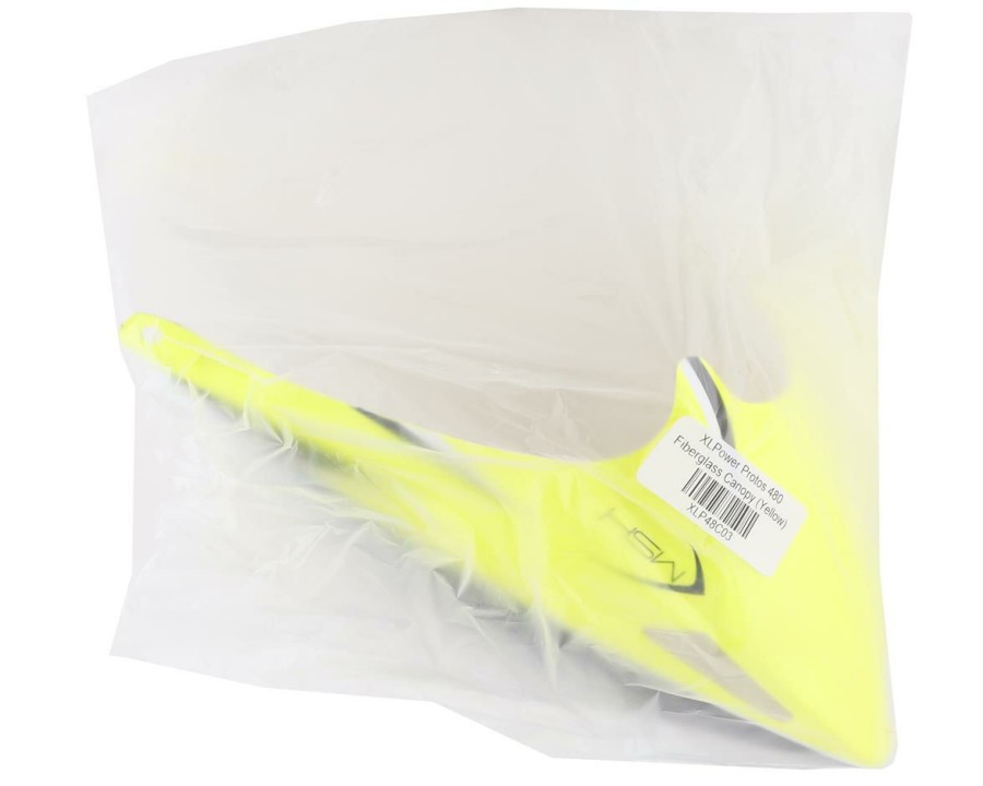 Parts * | Xlpower Protos 480 Fiberglass Canopy (Yellow)