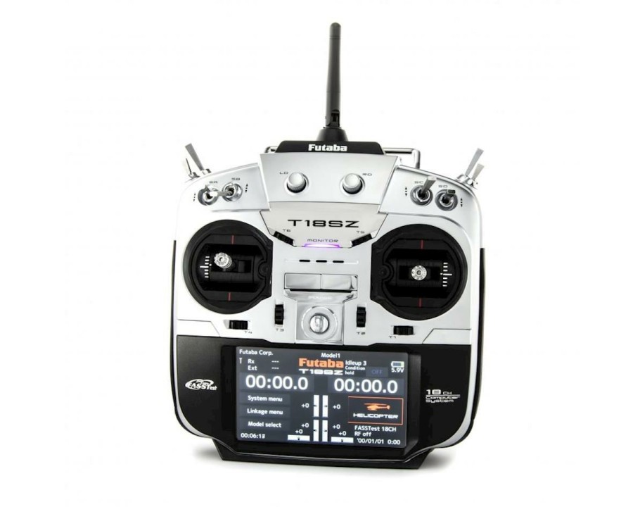 Electronics * | Futaba 18Sz 2.4Ghz Fasst 18 Channel Radio System (Airplane) W/R7014Sb Receiver