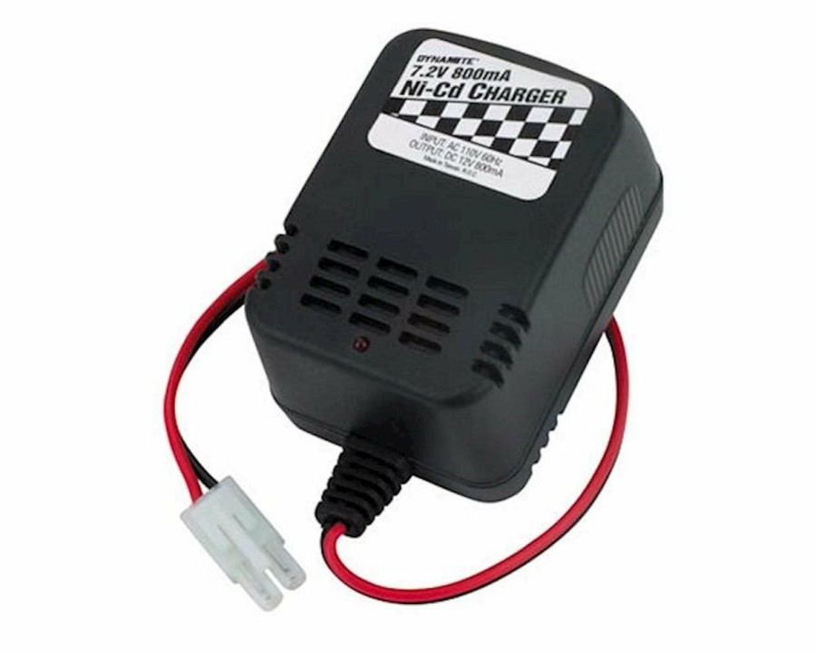 Batteries * | Dynamite Nicd Battery Wall Charger W/Tamiya Connector (7.2V/6-Cell/0.8A)