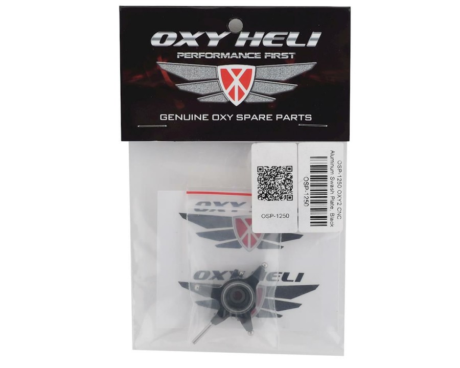 Parts * | Oxy Heli Aluminum Swashplate (Black) (Oxy 2)