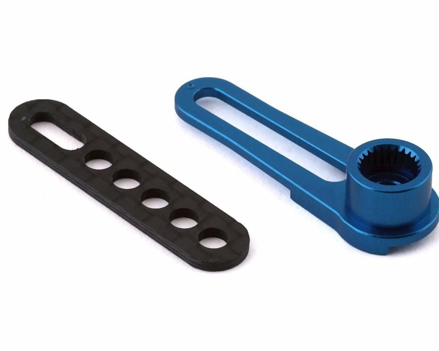 Parts * | Wrap-Up Next Aluminum Long Adjustable Servo Horn (Blue) (25T-Futaba/Savox)