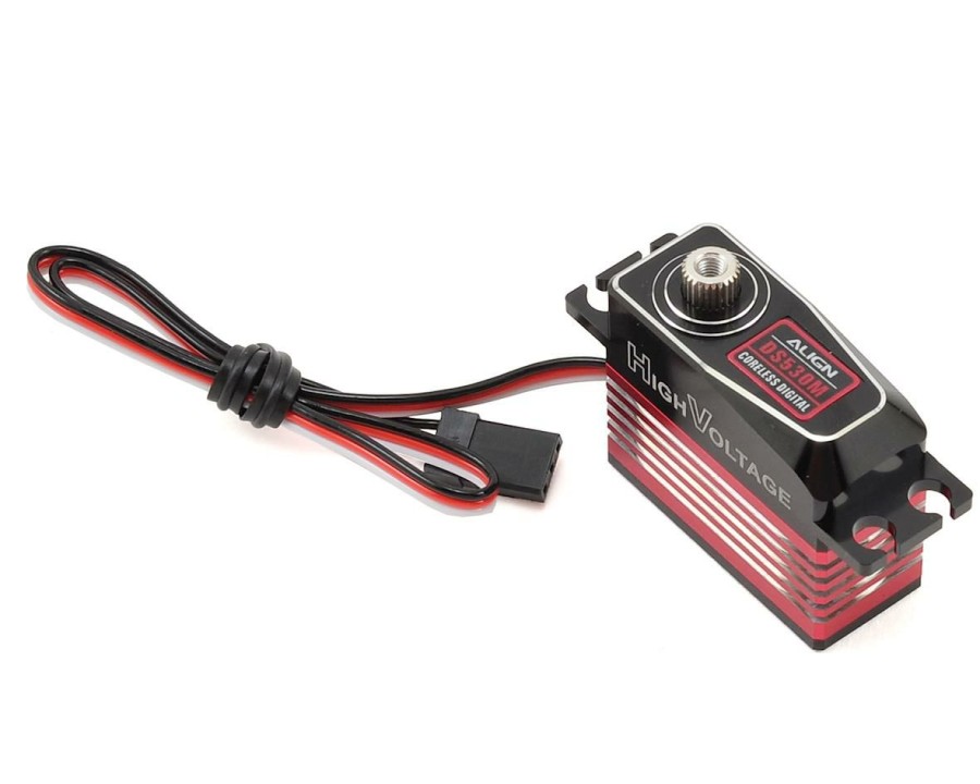 Electronics * | Align Ds530M Digital Metal Gear Mini Cyclic Servo (High Voltage) (Aluminum Case)