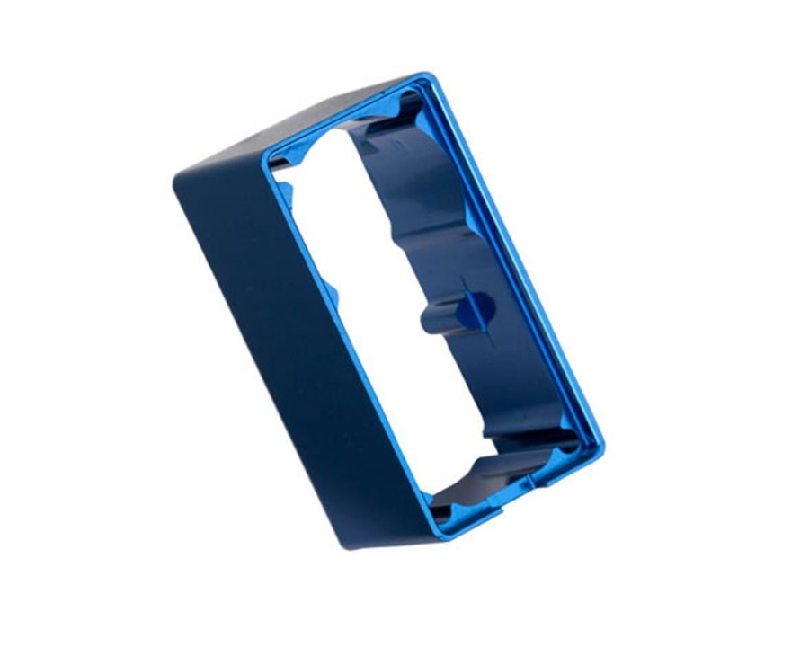 Parts * | Traxxas 330 Aluminum Center Servo Case (Blue)