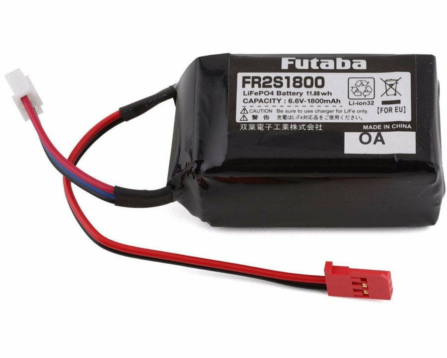 Batteries * | Futaba 2S Life Hump Receiver Battery Pack (6.6V/1800Mah)