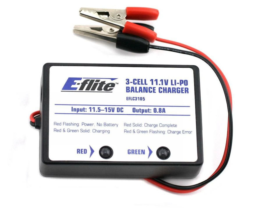 Batteries * | E-Flite 3 Cell Li-Polymer Balance Charger (0.8A)