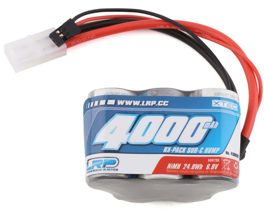 Batteries * | Lrp Xtec 5-Cell 6.0V "Long Life" 1/5 Nimh Hump Receiver Pack (4000Mah)