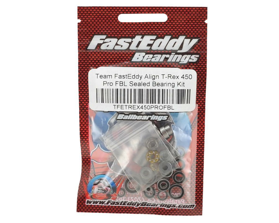 Parts * | Fasteddy Align T-Rex 450 Pro Fbl Sealed Bearing Kit