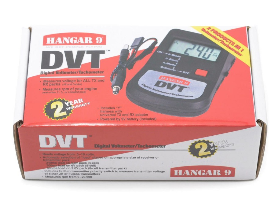 Maintenance * | Hangar 9 Dvt Digital Voltmeter/Tachometer