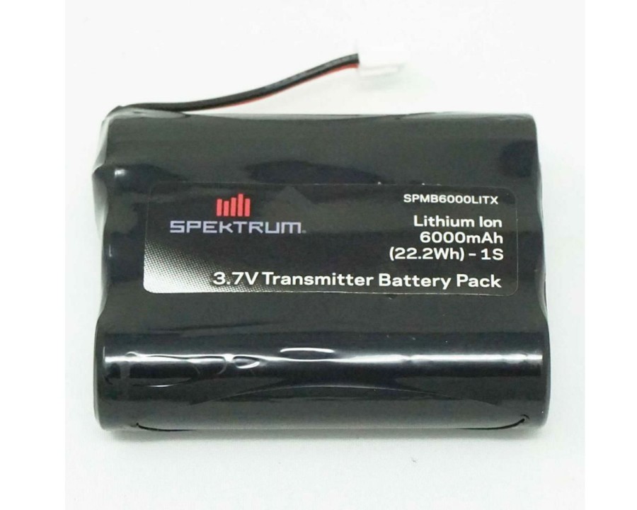 Batteries * | Spektrum Rc Ix12/Nx6/Nx8 1S Transmitter Battery W/Xh-1S Connector (3.7V/6000Mah)