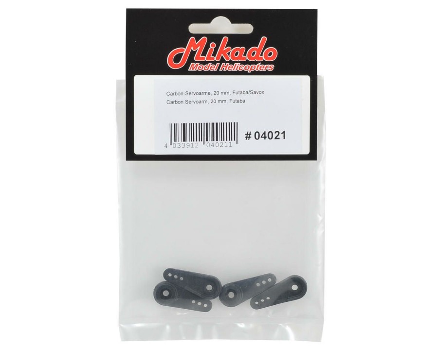 Parts * | Mikado 20Mm Carbon Infused Servo Arm (25T Futaba/Savox/Protek)