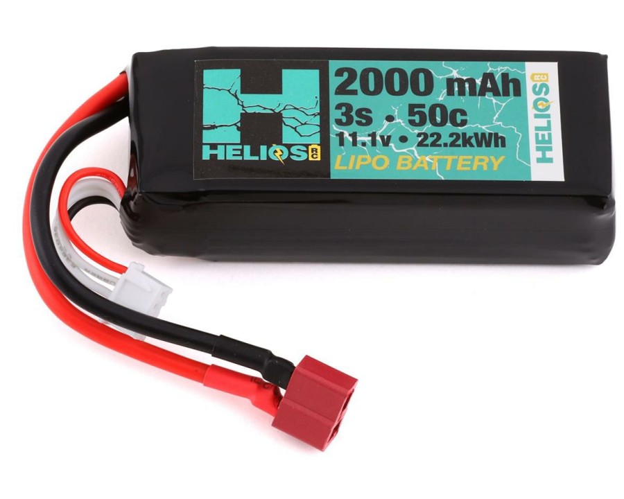 Batteries * | Helios Rc 3S 50C Lipo Battery W/Deans Connector (11.1V/2000Mah)