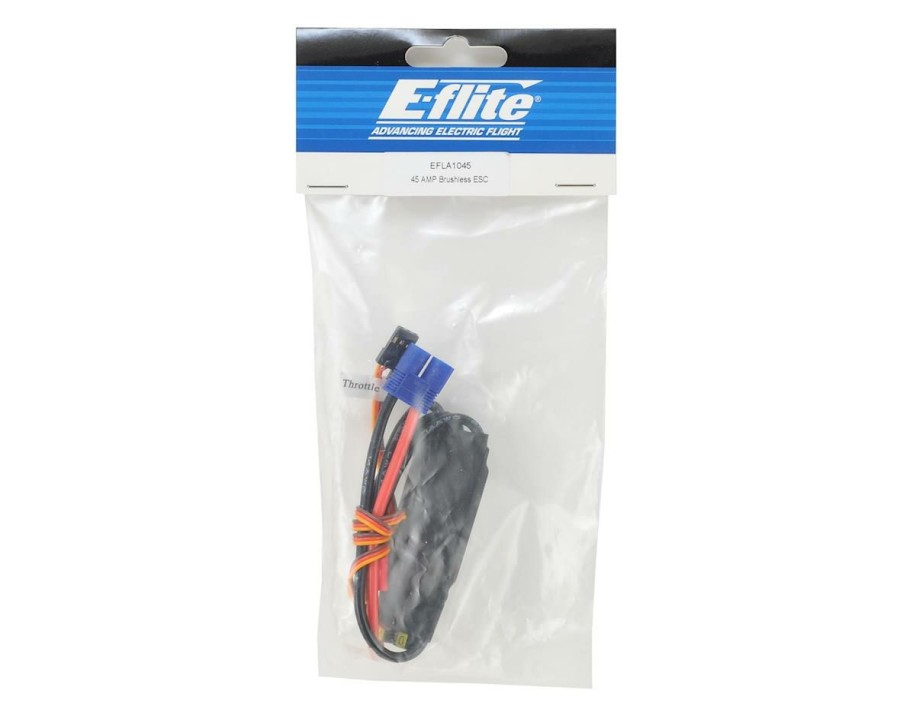 Electronics * | E-Flite 45 Amp Brushless Esc