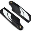 Blades * | Sab Goblin 80Mm Carbon Fiber Tail Blade Set (Black)