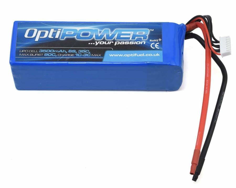 Batteries * | Optipower 6S 35C Lipo Battery (22.2V/3500Mah)