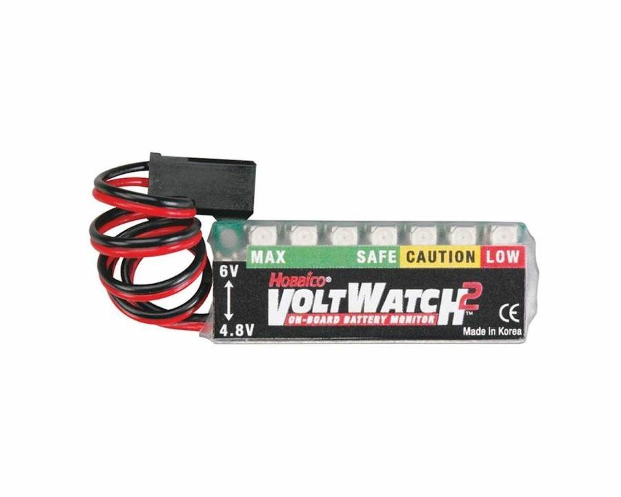 Electronics * | Hobbico Voltwatch2 4.8V/6V Rx Battery Monitor