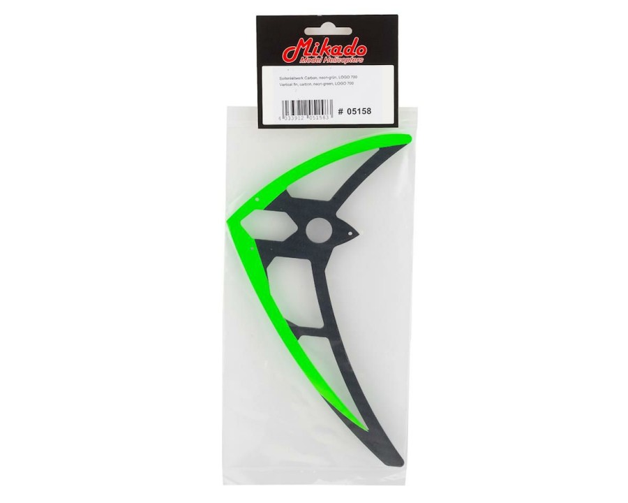 Parts * | Mikado Logo 700 Carbon Vertical Fin (Green)