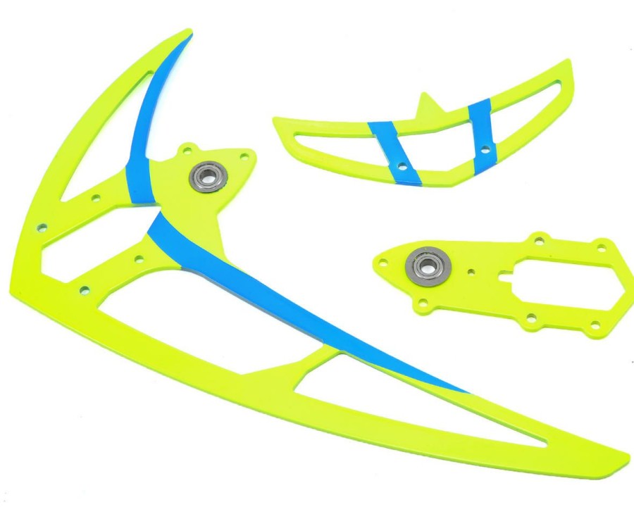 Parts * | Mikado Tail Rotor Fin Set (Neon Yellow)