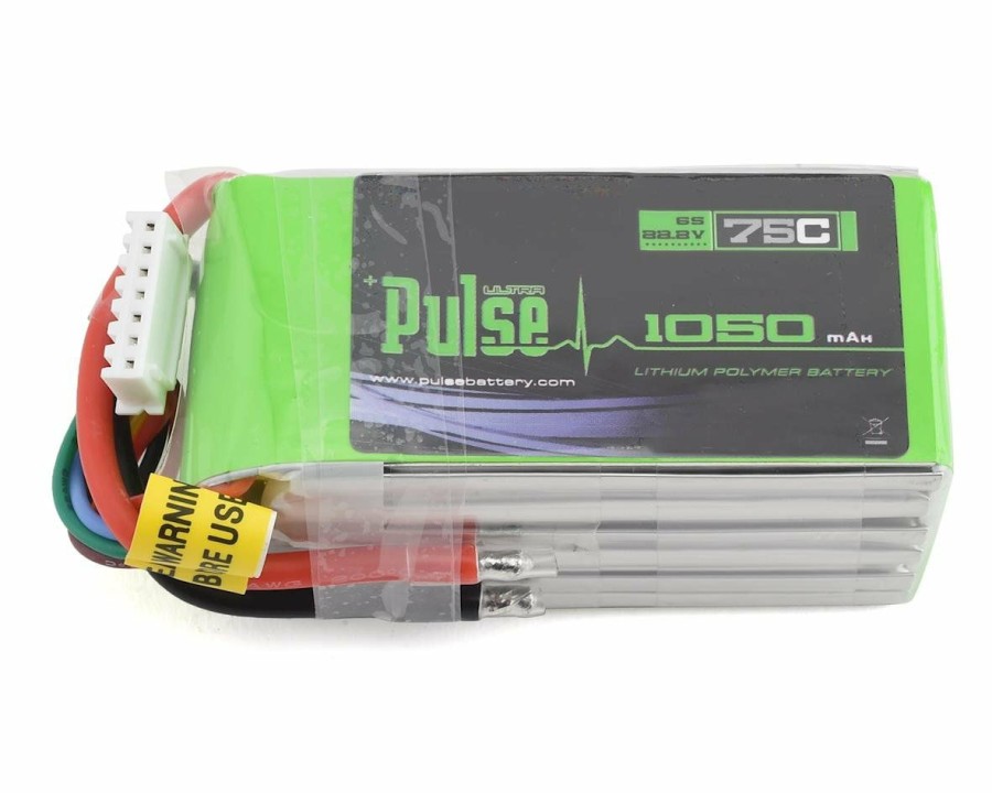 Batteries * | Pulse Racing Series 6S Lipo Battery 75C (22.2V/1050Mah) W/Xt-60 Connector