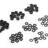 Parts * | Yeah Racing 3 0.25/0.5/1.5/2/2.5/3Mm Flat Washer Set (Black) (70)