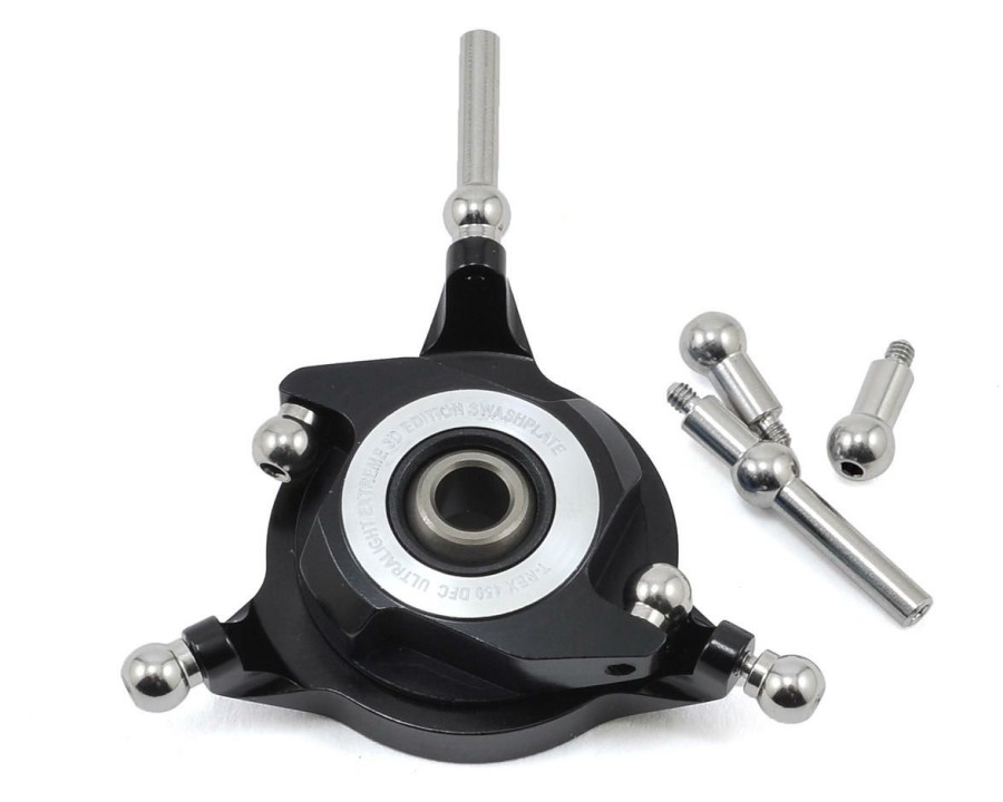 Parts * | Align 450Dfc Ccpm Metal Swashplate (Black)