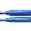 Maintenance * | St Racing Concepts Aluminum 1-Piece Metric Nut Driver Set (5.5Mm/7.0Mm) (Blue)