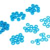 Parts * | Yeah Racing 3 0.25/0.5/1.5/2/2.5/3Mm Flat Washer Set (Blue) (70)