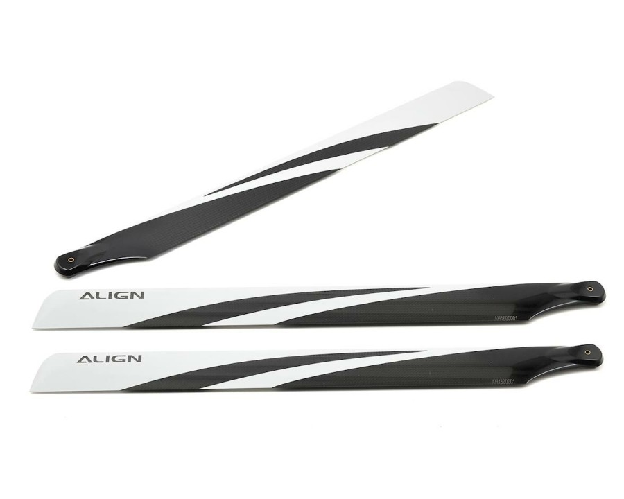 Blades * | Align 520 Carbon Fiber Blades (3-Blade Set)