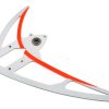 Parts * | Mikado Logo 550 Carbon Vertical Fin (White/Orange)