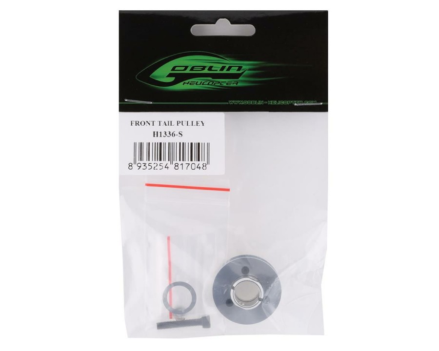 Parts * | Sab Goblin Aluminum Front Tail Pulley (Raw Nitro)