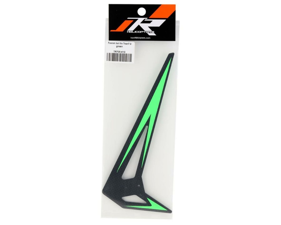 Parts * | Tron Helicopters 7.0 Fusion Edition Tail Fin (Green)