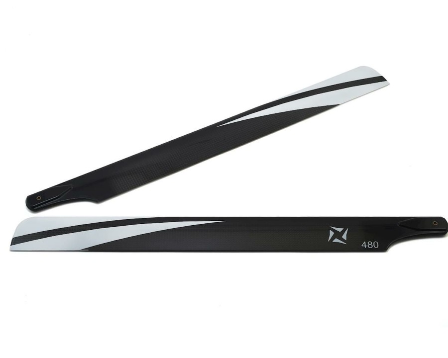 Blades * | Blade 480Mm Carbon Fiber Main Rotor Blades (2)