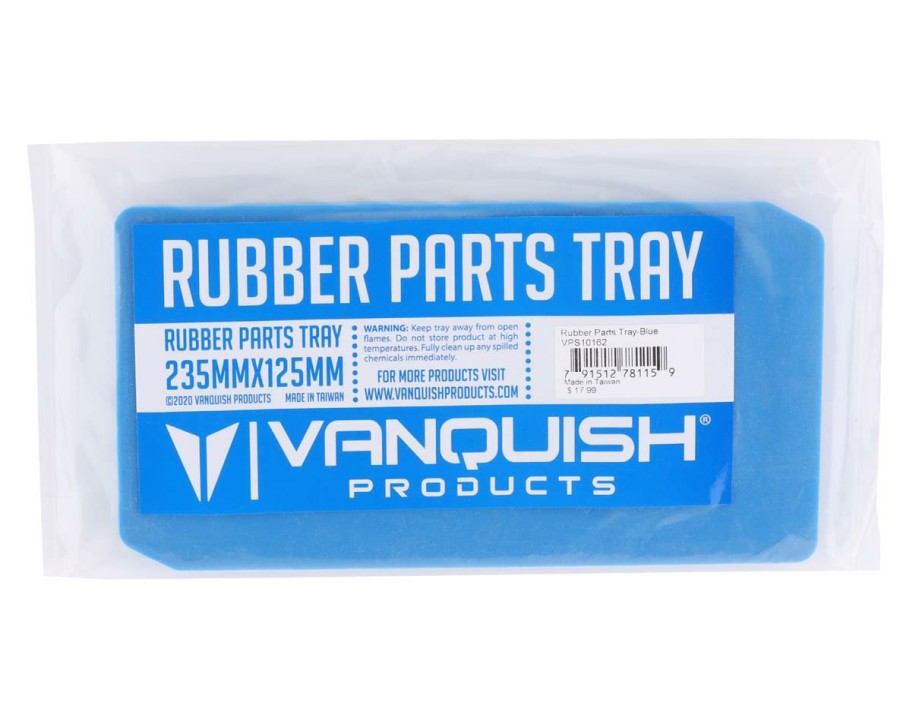 Maintenance * | Vanquish Products Rubber Parts Tray (Blue)