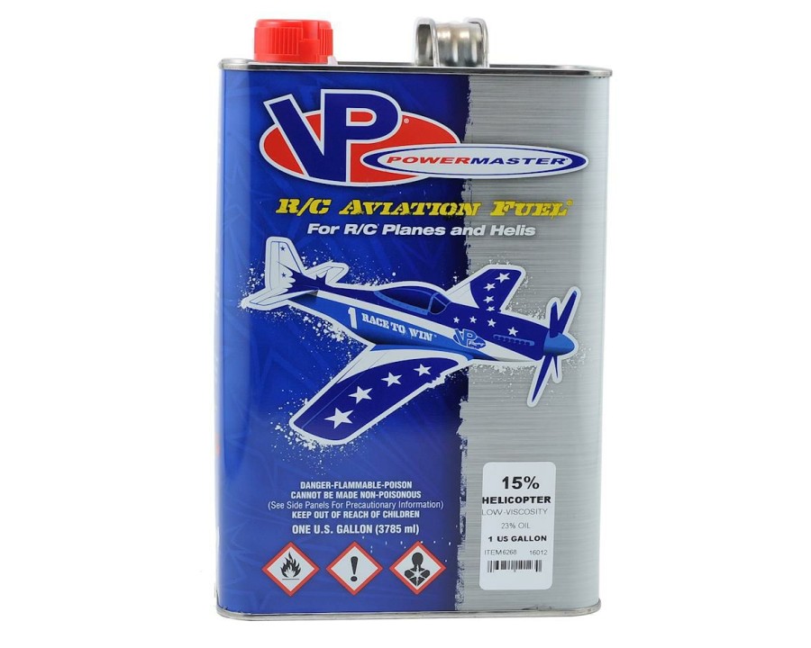 Engines/Fuel * | Powermaster 15% Helicopter Fuel (23% Synthetic Low-Viscosity Blend) (Six Gallon)