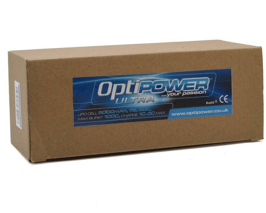 Batteries * | Optipower 7S 50C Lipo Battery (25.9V/5000Mah)