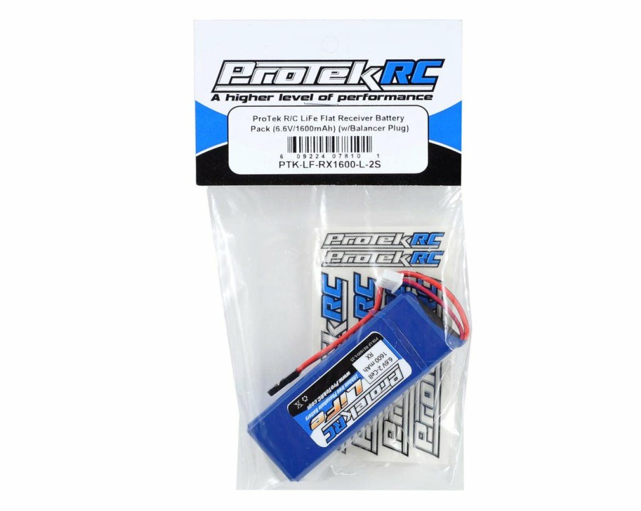 Batteries * | Protek Rc Life Mugen/Ae/8Ight-X Receiver Battery Pack (6.6V/1600Mah) (W/Balancer Plug)