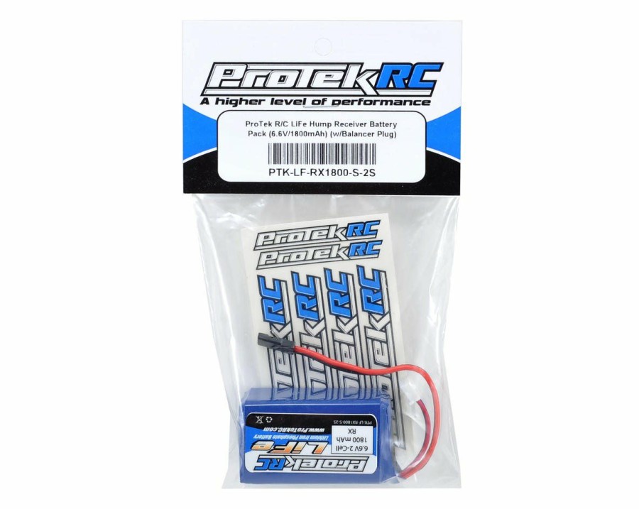 Batteries * | Protek Rc Life Kyosho & Tekno Hump Receiver Battery Pack (6.6V/1800Mah) (W/Balancer Plug)