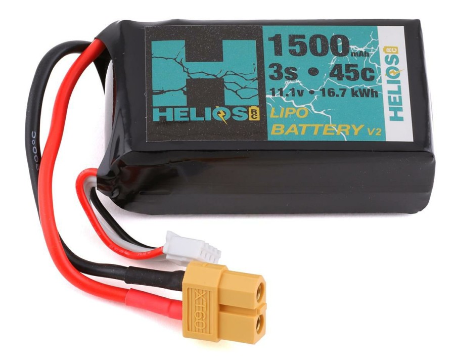 Batteries * | Helios Rc 3S 45C Lipo Battery W/Xt60 Connector (11.1V/1500Mah)