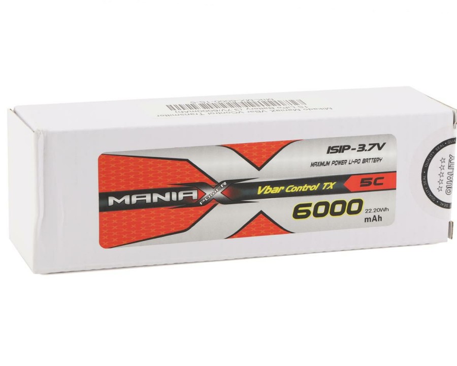 Batteries * | Mikado Maniax Vbar Vcontrol Transmitter 1S Lipo Battery (3.7V/6000Mah)