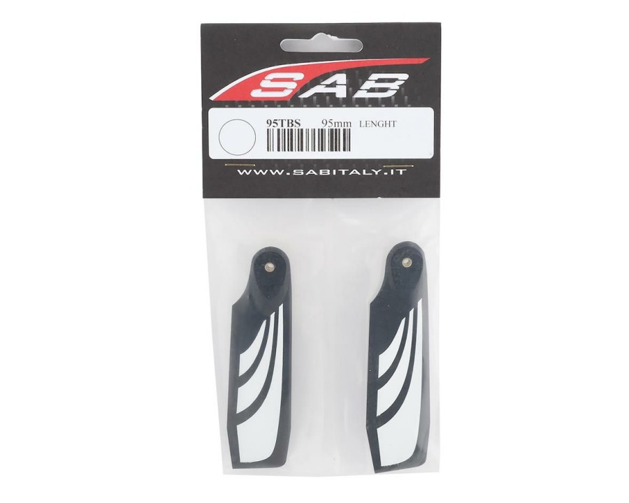 Blades * | Sab Goblin 95Mm Thunderbolt Tbs Carbon Fiber Tail Blade Set