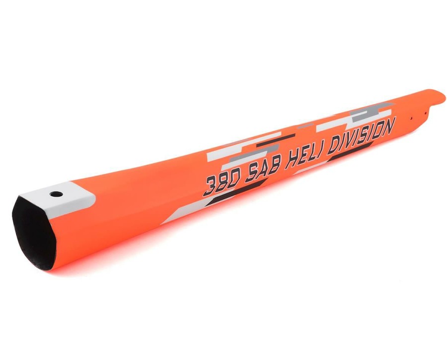 Parts * | Sab Goblin Tail Boom (Goblin 380 Buddy) (Orange/Black/White)