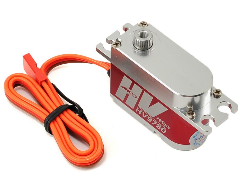 Electronics * | Mks Servos Hv9780 Titanium Gear High Voltage Tail Mini Servo W/Aluminum Case