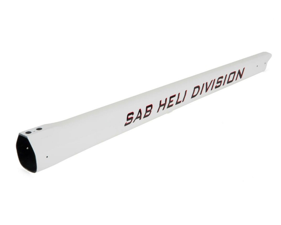 Parts * | Sab Goblin Carbon Fiber Tail Boom (500 Sport/White)