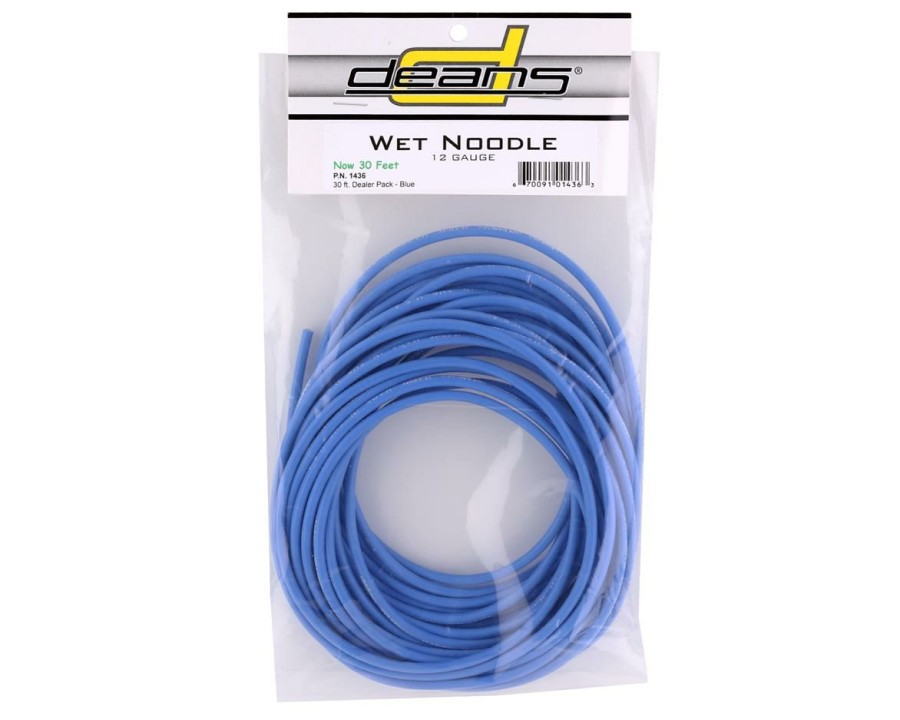 Electronics * | Deans 12Awg Wet Noodle Wire (Blue) (30 )