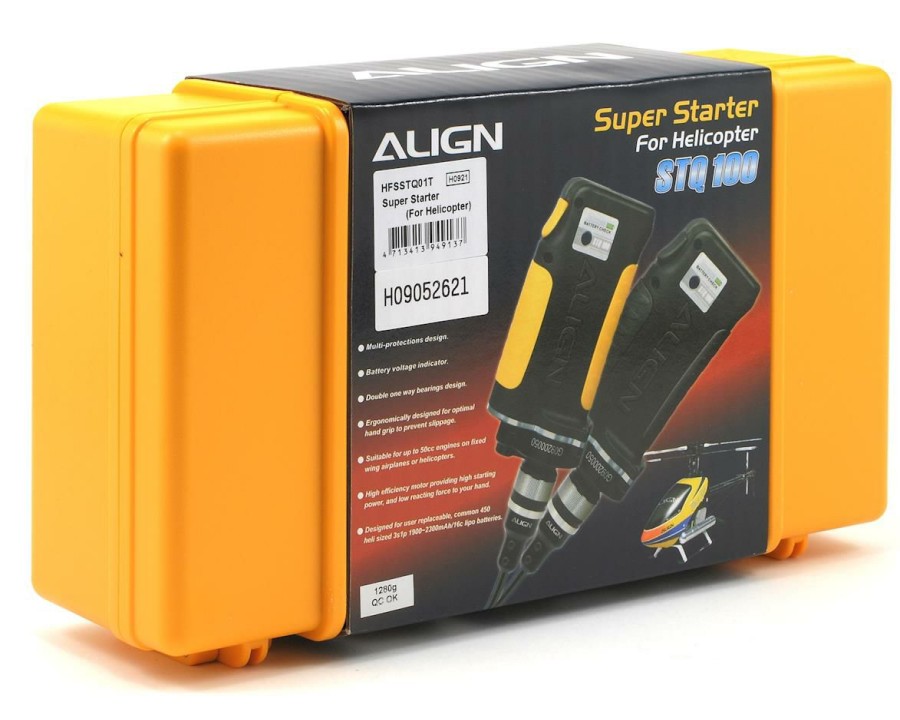 Engines/Fuel * | Align Stq 100 Helicopter Engine Super Starter (Yellow)