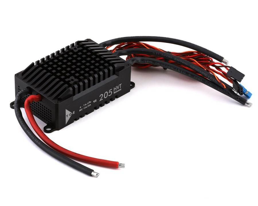 Electronics * | Yge 205A Hv Telemetry Esc W/Bec (Black)