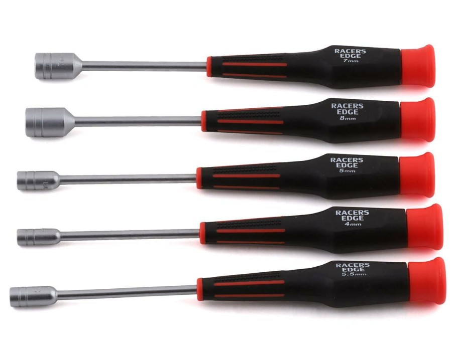 Maintenance * | Racers Edge Metric Nut Driver Set W/Pouch (5)