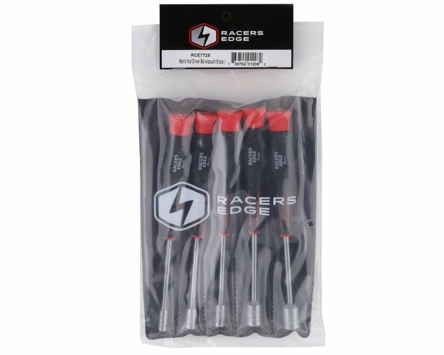 Maintenance * | Racers Edge Metric Nut Driver Set W/Pouch (5)