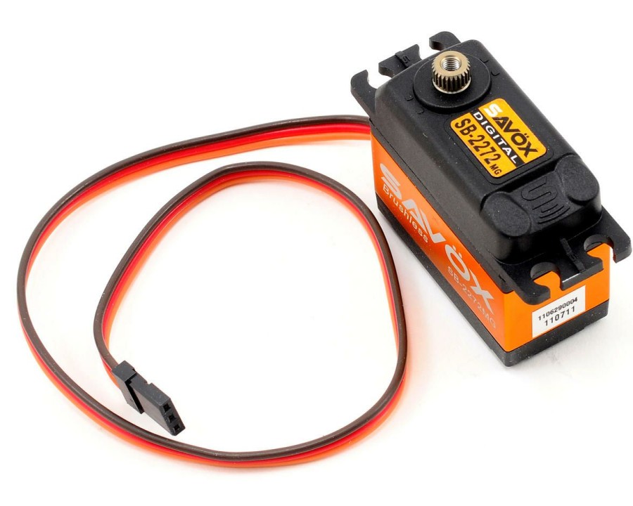 Electronics * | Savox Sb-2272Sg Lightning Speed Brushless Steel Gear Servo (High Voltage)