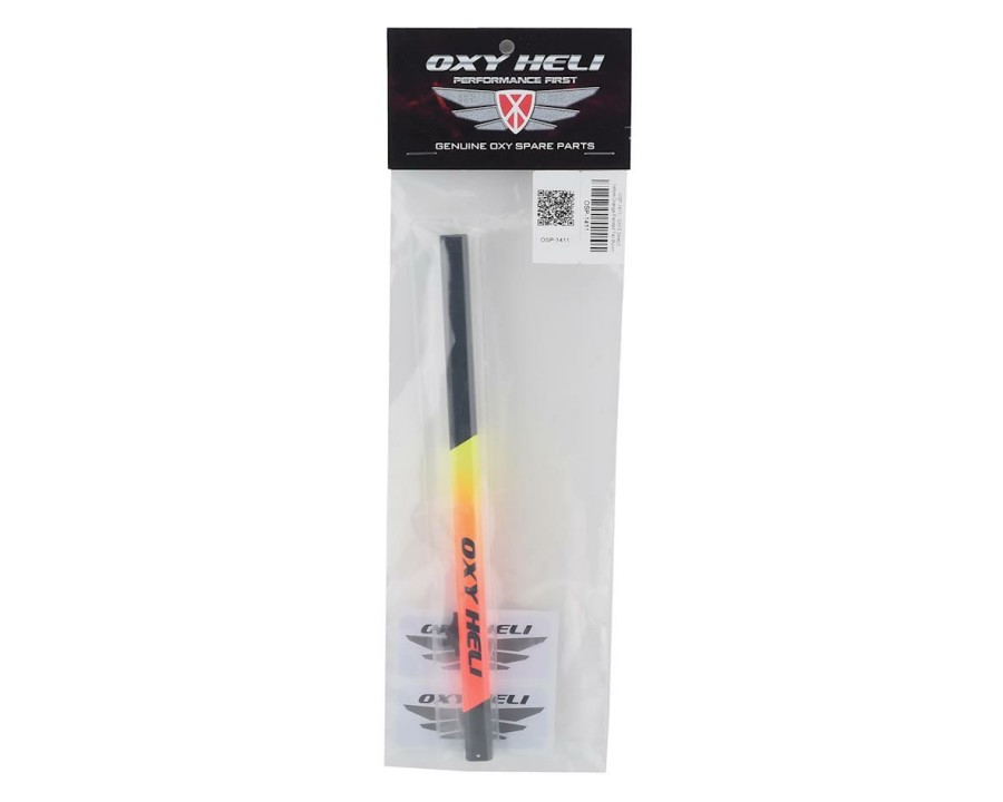 Parts * | Oxy Heli Oxy 2 Stretch Tail Boom (Yellow/Orange)